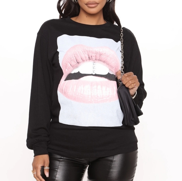 Fashion Nova Expensive Taste Long Sleeve Top - Picture 1 of 6